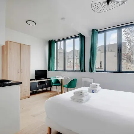 Charming Studio - Belleville 2fg Parijs